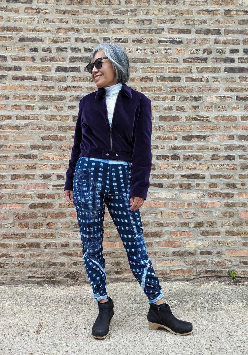 Cotton Velvet Shorty Jacket — Production Mode