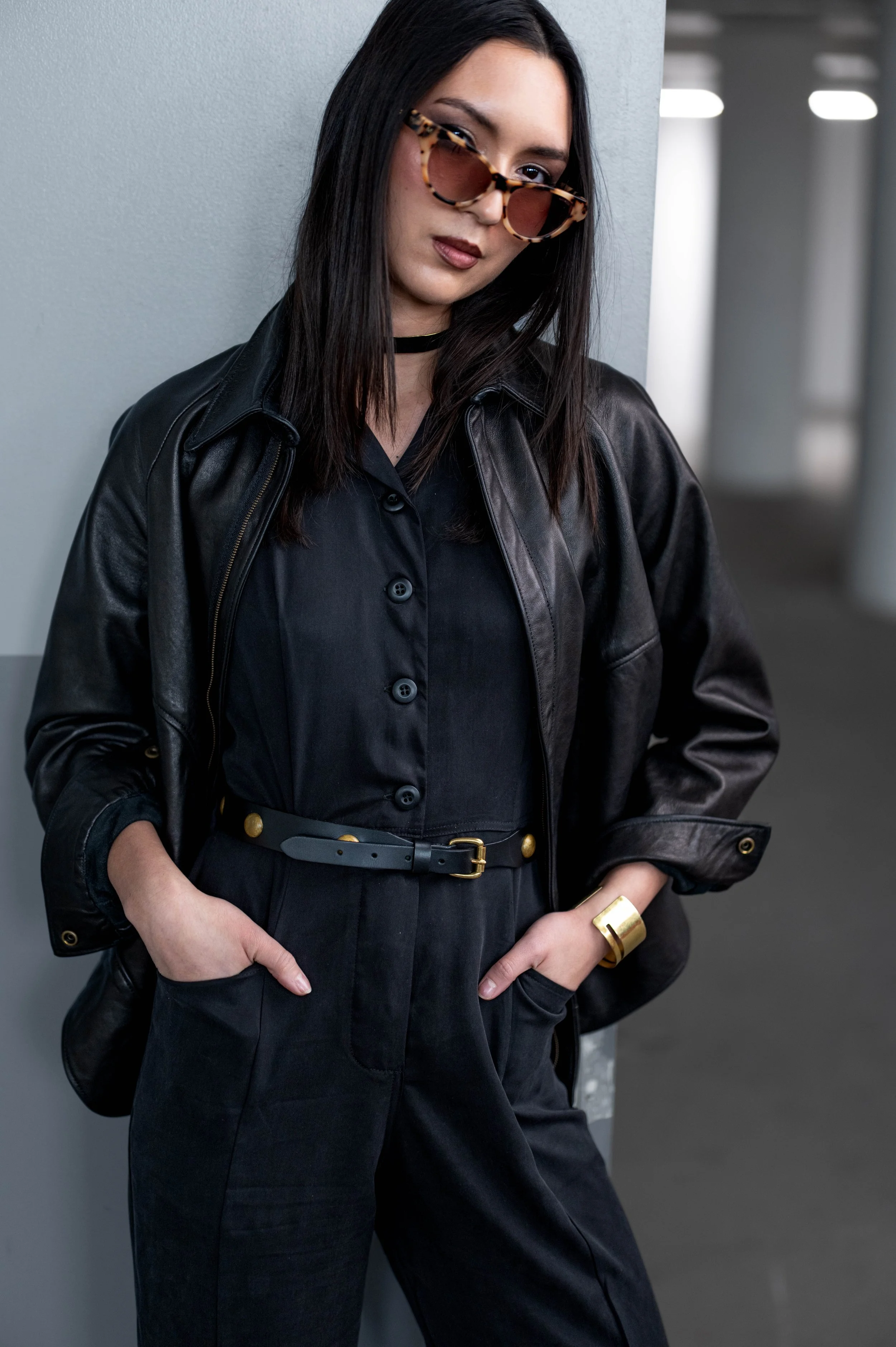 Leather Work Shirt