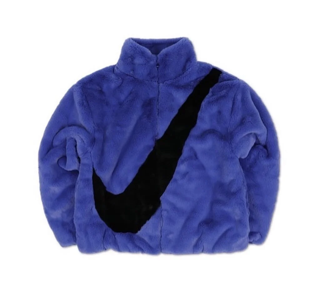 Nike FW20 Faux Fur “SWOOSH” Jackets 