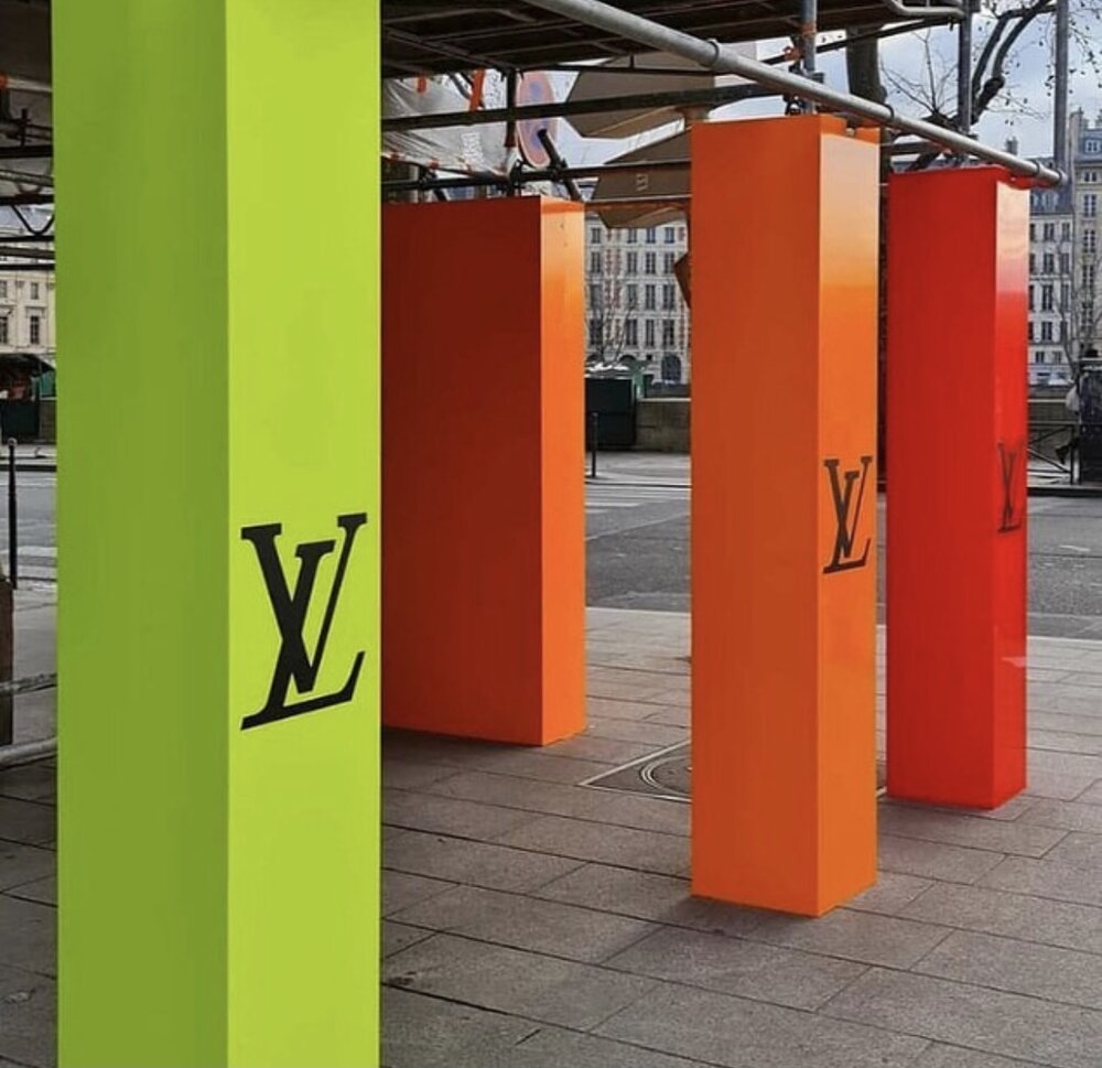 Louis Vuitton Debut Virgil Abloh's 'Walk in the Park' Temporary