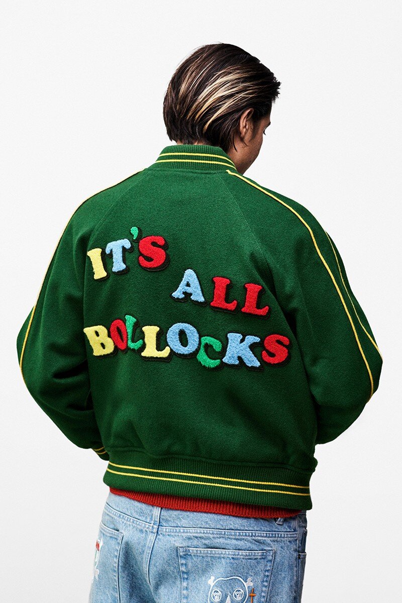 Supreme It's All Bollocks Varsity Jacket