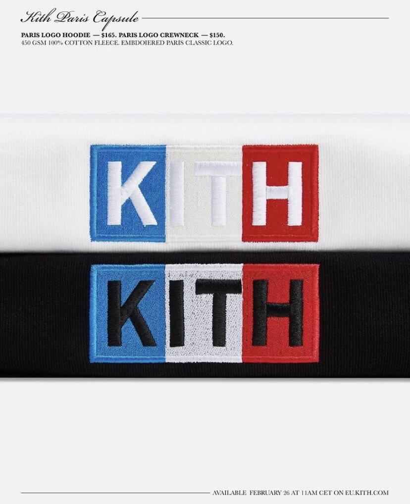 KITH release a collection to celebrate its new Paris store and