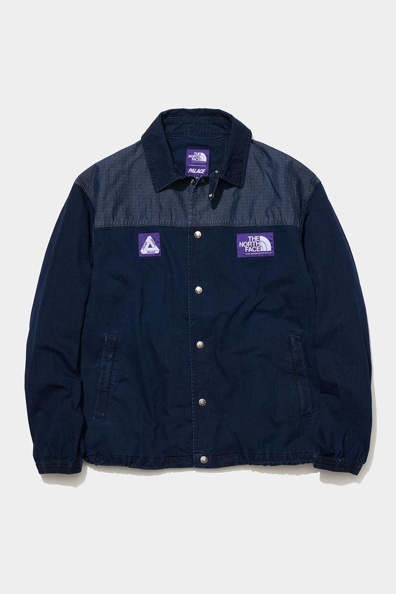 Palace x THE NORTH FACE PURPLE LABEL collaborate on a Japan 