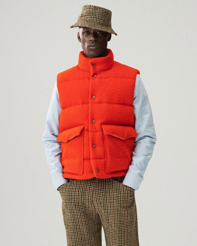 aime leon dore down puffer vest