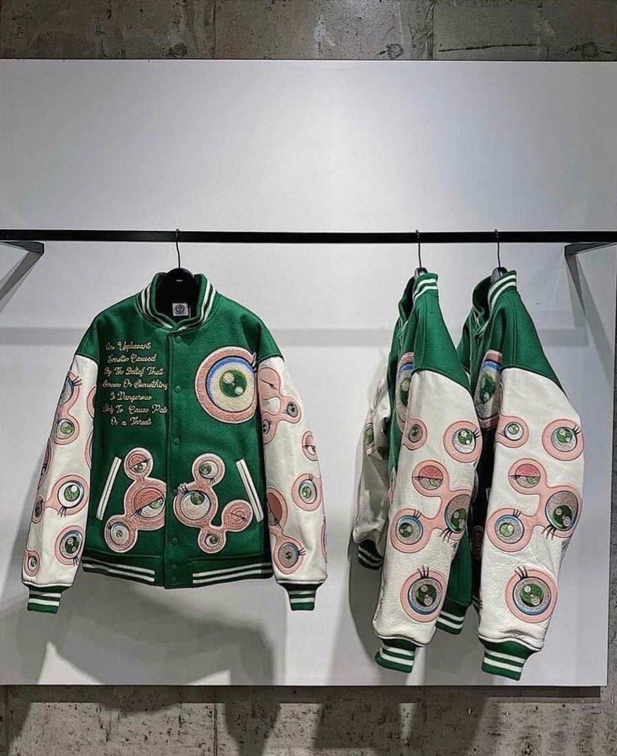 Takashi Murakami and Saint Mxxxxxx Link up on Two Varsity Jackets 