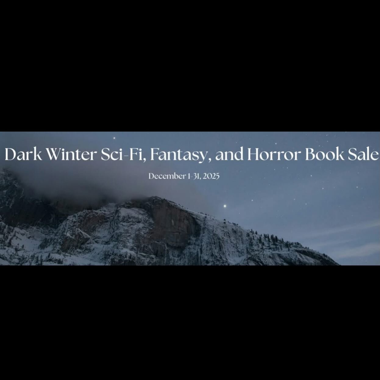 Get &ldquo;dark&rdquo; any time of day this winter. 
🖤❄️🖤📚🖤

There are plenty of books to get your horror-loving heart thumping, including some from my friend @mrevilkev Kev Harrison! 😱 🫀🖤 (If you haven&rsquo;t read his work, here&rsquo;s your