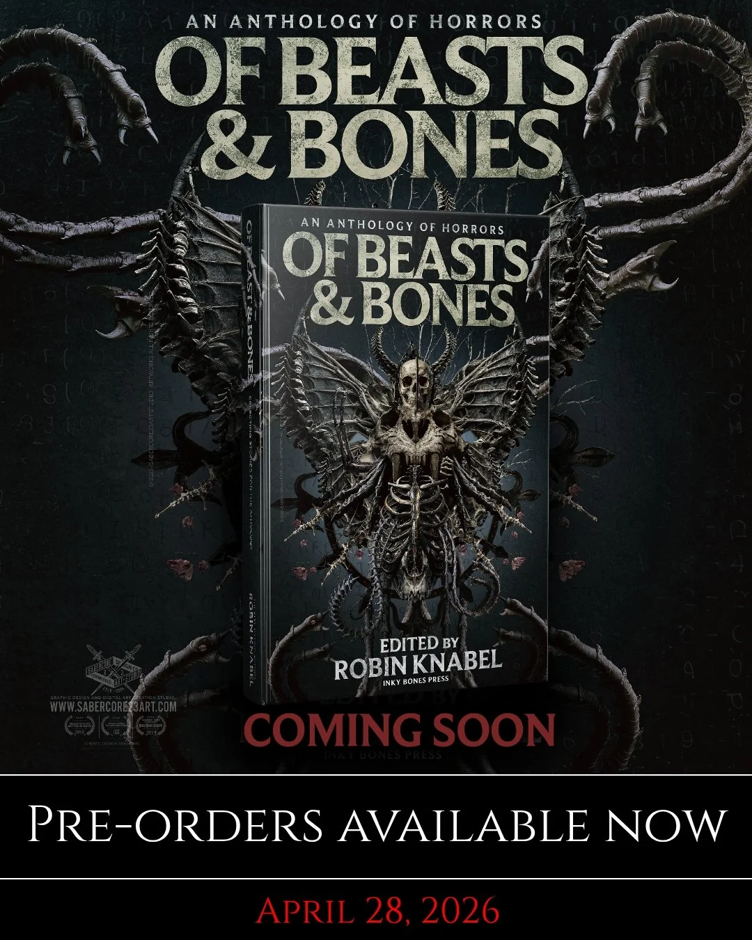 ARC readers are so important to books/authors. If you love horror &amp; would like to read &amp; review Of Beasts &amp; Bones, let me know!

If you mentioned interest in the past, I've been sending ARC emails. If you don't have one, please let me kno