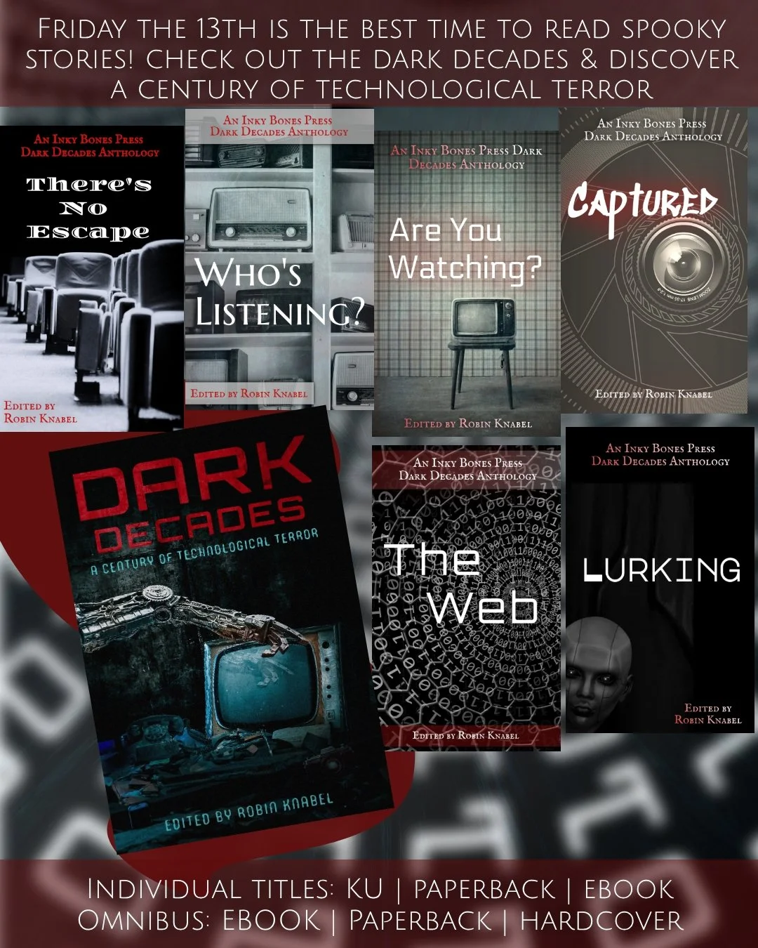 Technology plays a huge role in our lives, but are you aware of the terror lurking? Take a trip over the past century with us as we unleash technological terrors. No one is safe. You won't look at your devices the same way again. 😱 Happy Friday the 