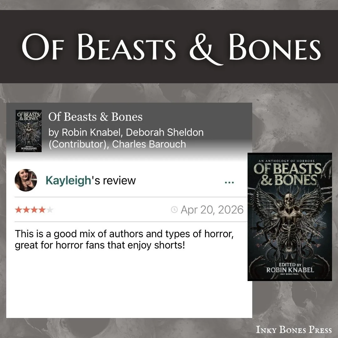 I love seeing advanced readers enjoying Of Beasts &amp; Bones!!! 🖤📚😱

It releases on Tuesday April 28th&mdash;next week!!! 🎉 
Pre-orders for ebooks are available now, and it will also be available in paperback &amp; hardcover formats.

***Link in