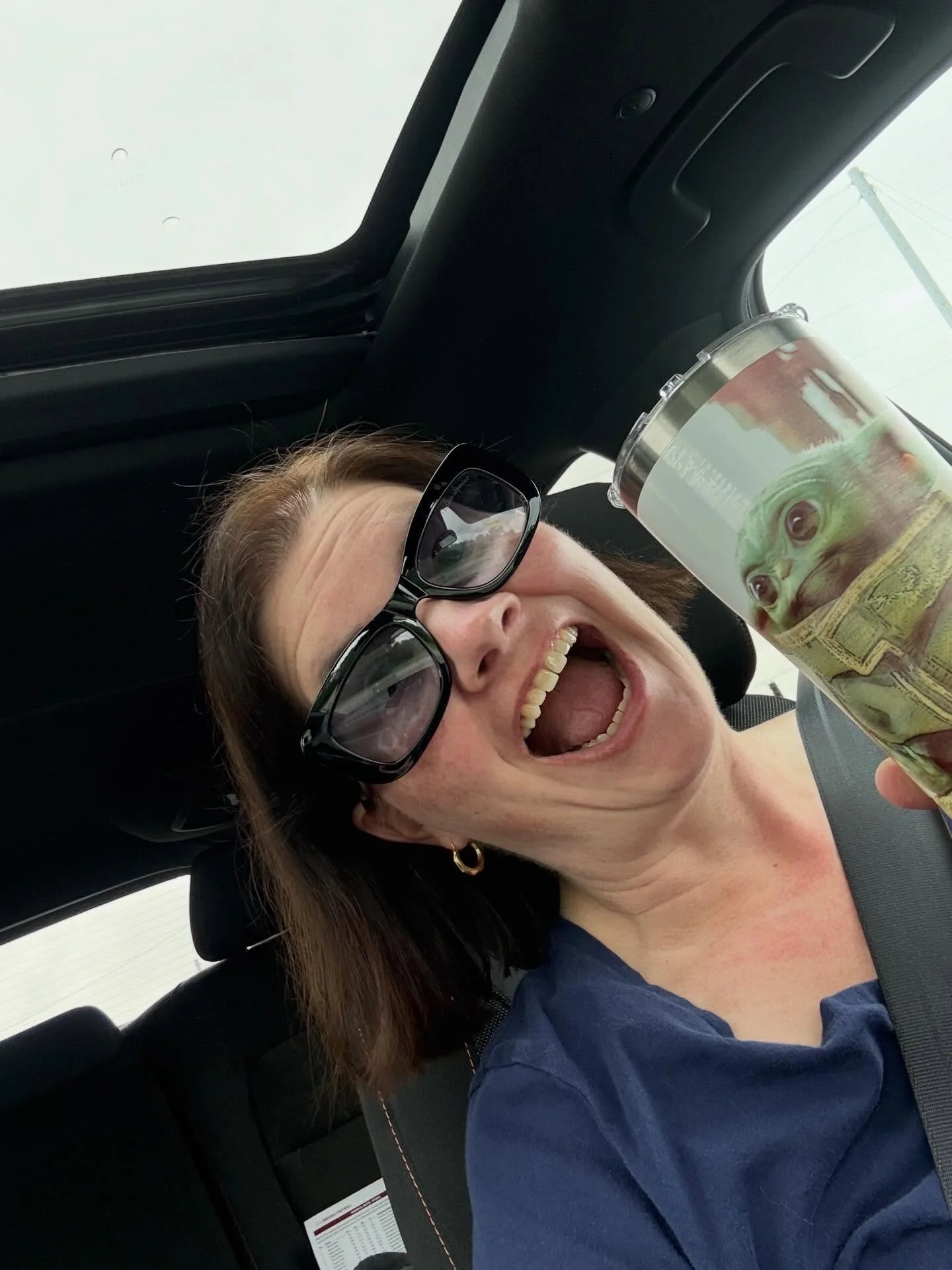 On the road again today! I&rsquo;ll be checking in throughout the day as we enter day 2 of the aid Beasts &amp; Bones release. Until then, I&rsquo;ll be sipping hot coffee from this little creature&rsquo;s cup! ☕️🖤 AND enjoying my second Grady Hendr