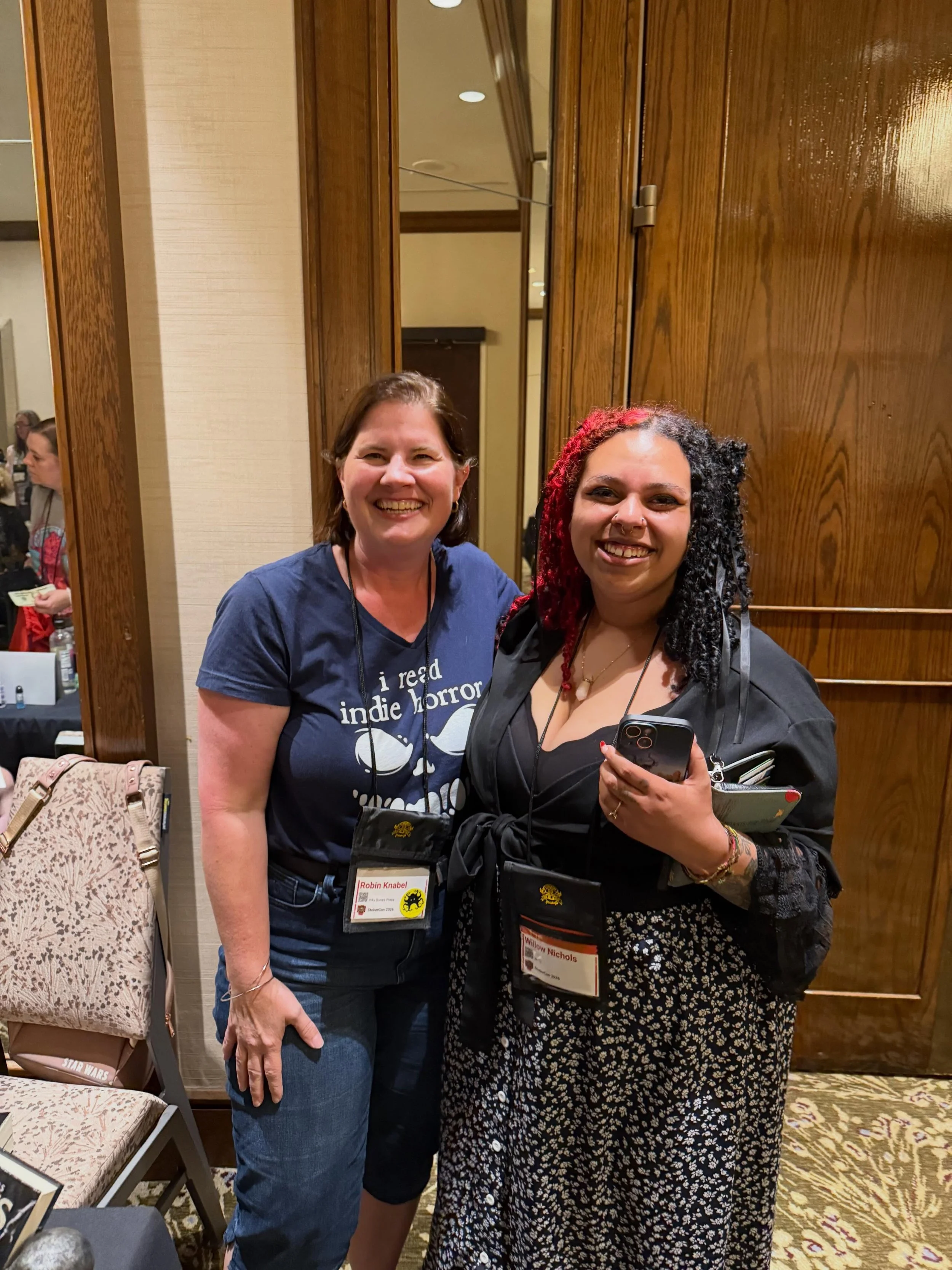 StokerCon 2026 photo drop. Though I take tons of pics in my regular life, it seems I&rsquo;m so busy soaking up the vibes and the info at the event that I fail to take many. At least I got a few!! 

It was great to meet people I&rsquo;ve chatted with