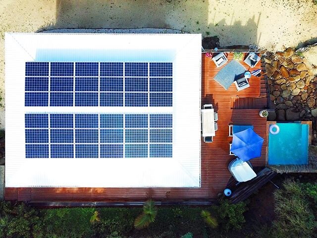 Here we think of everything, including our 🌎🍃 #Tesla #solarpanels🔋@windmarhome 🔌