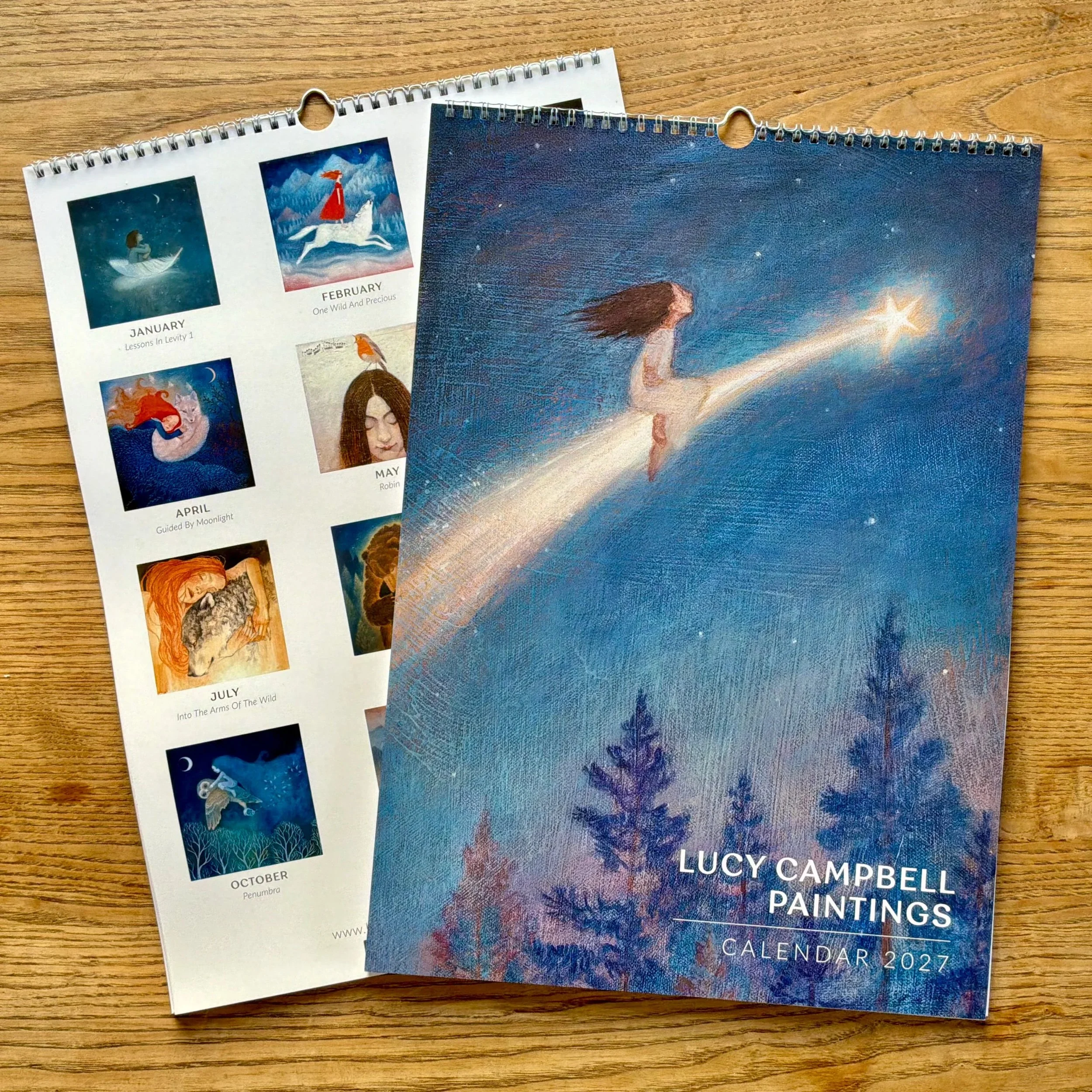 Lucy Campbell 2027 Wall Calendar