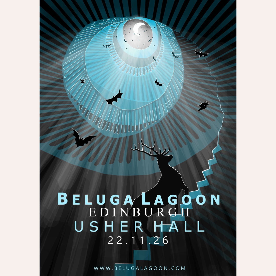 Beluga Lagoon Usher Hall 2026 A3 Giclee print