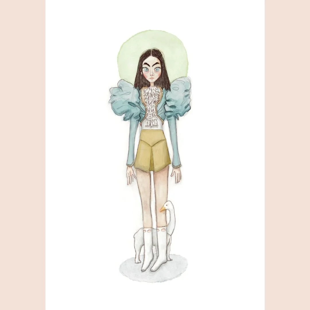 Bella A3 Giclée print