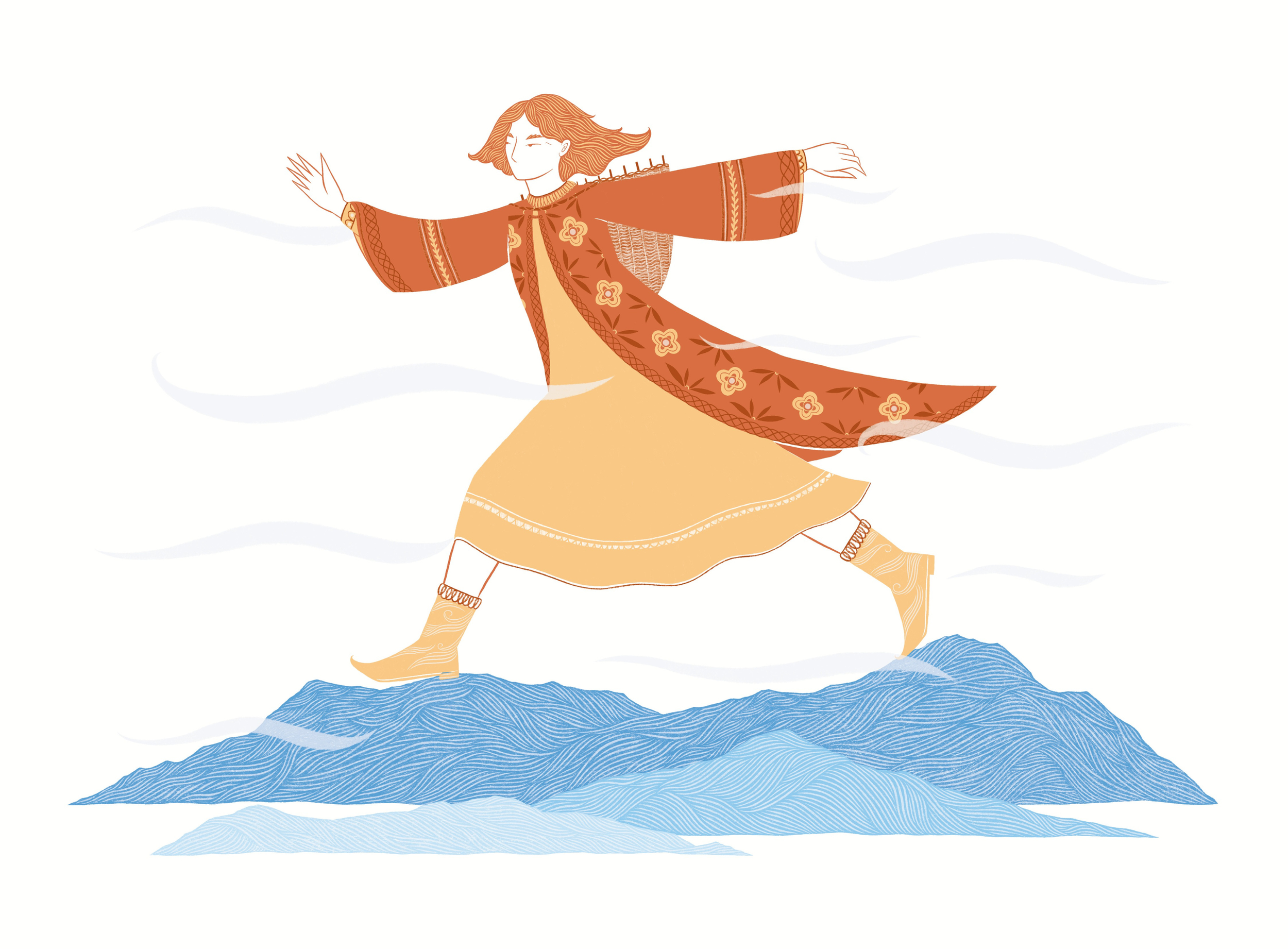 She Carries The land