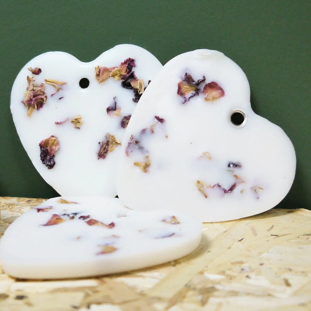 Botanical scent wax hangers