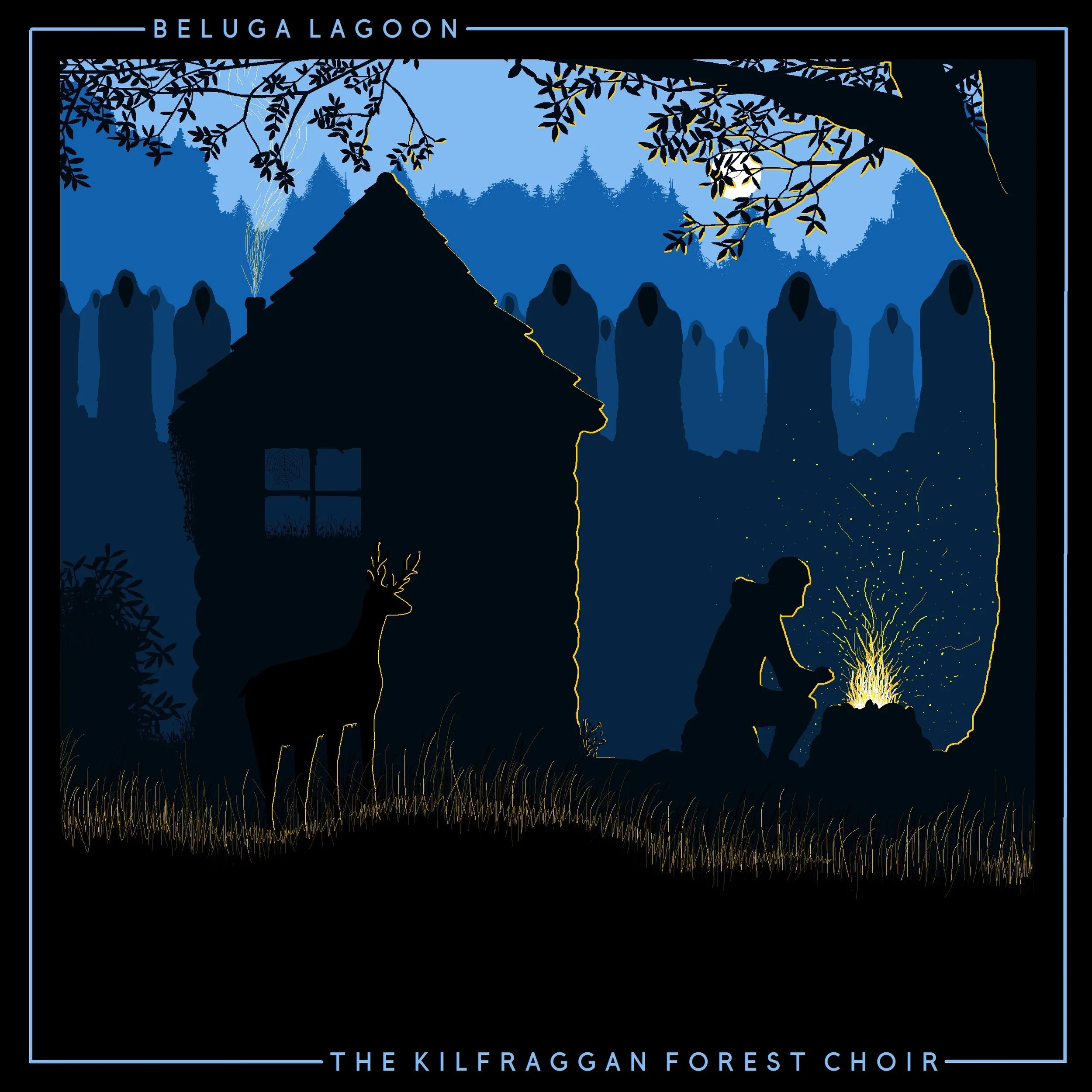 The Kilfraggan Forest Choir Album Artwork Giclee Print