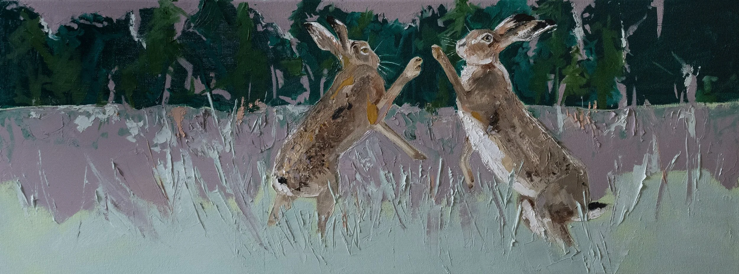 Boxing Hares