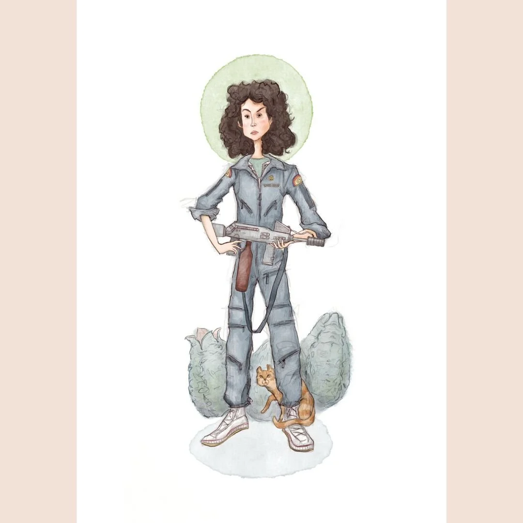 Ripley A3 Giclée Print