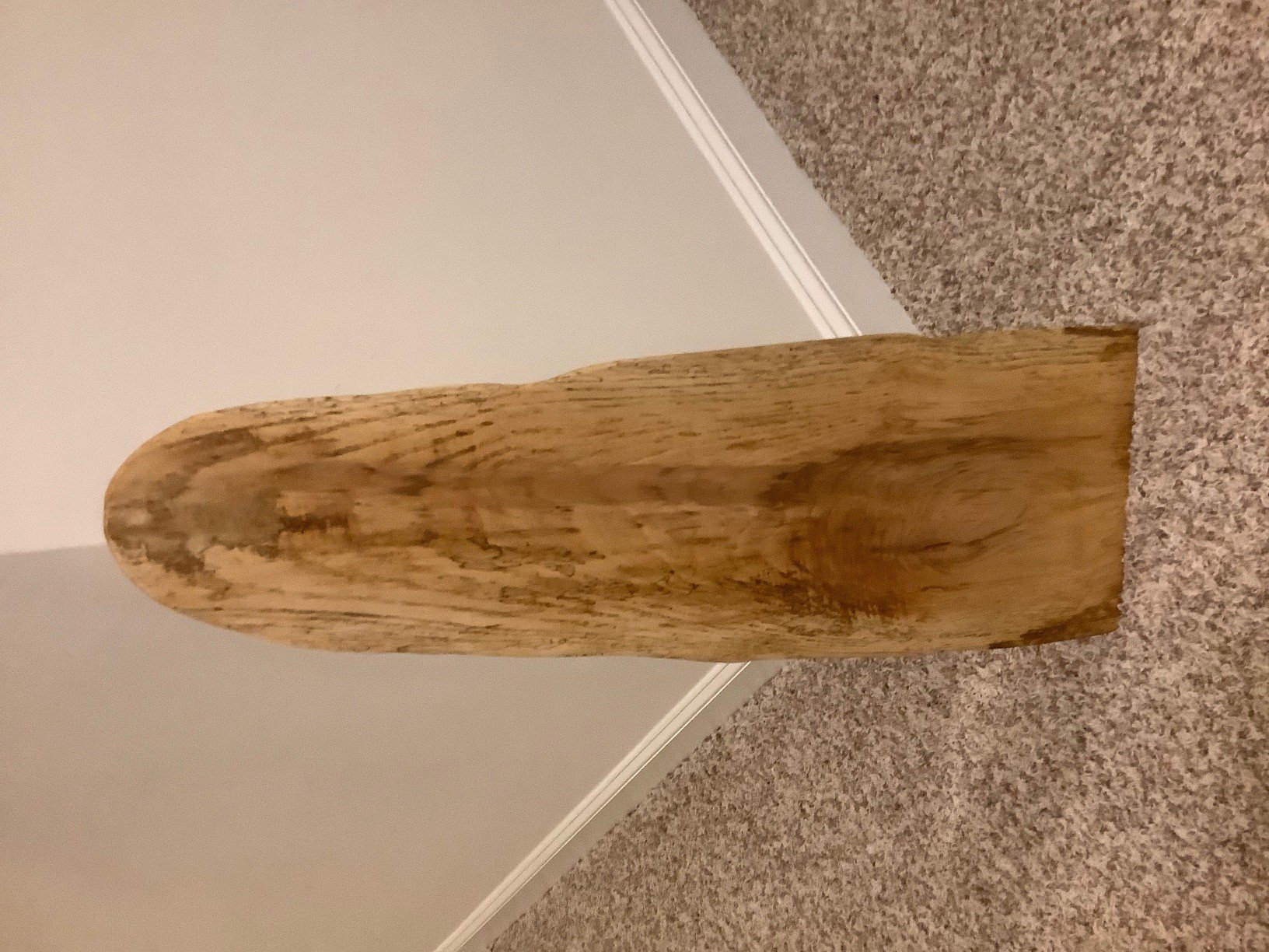 Description: Ash charcuterie board. 35"L x 11"W
Price: $