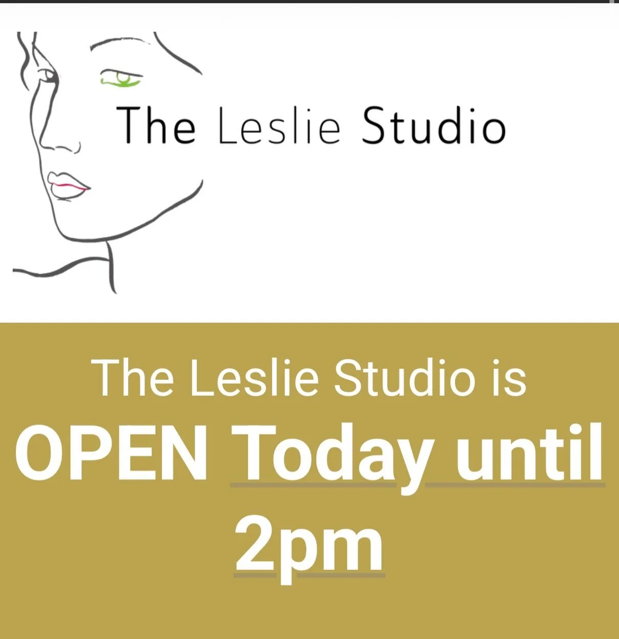 Closing early today- 2p