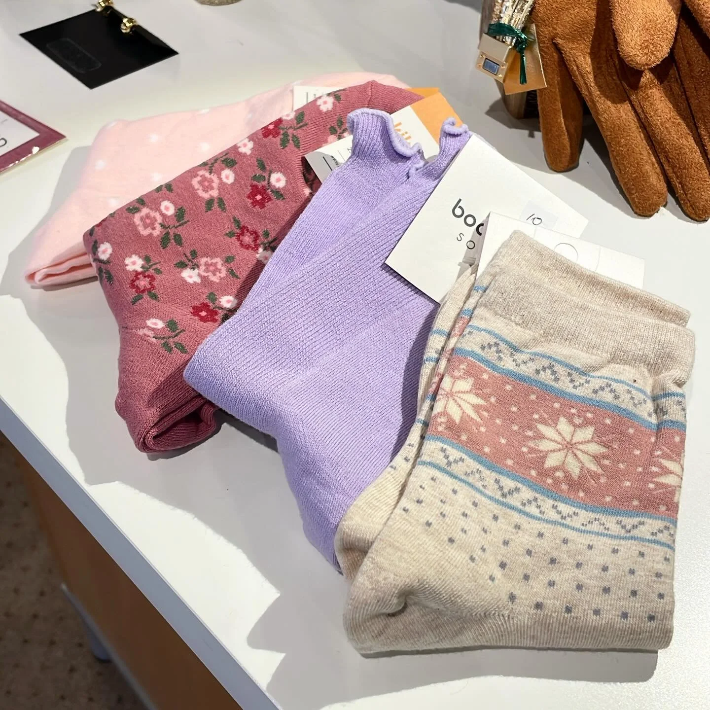 Fresh socks for a pop of color in your wardrobe