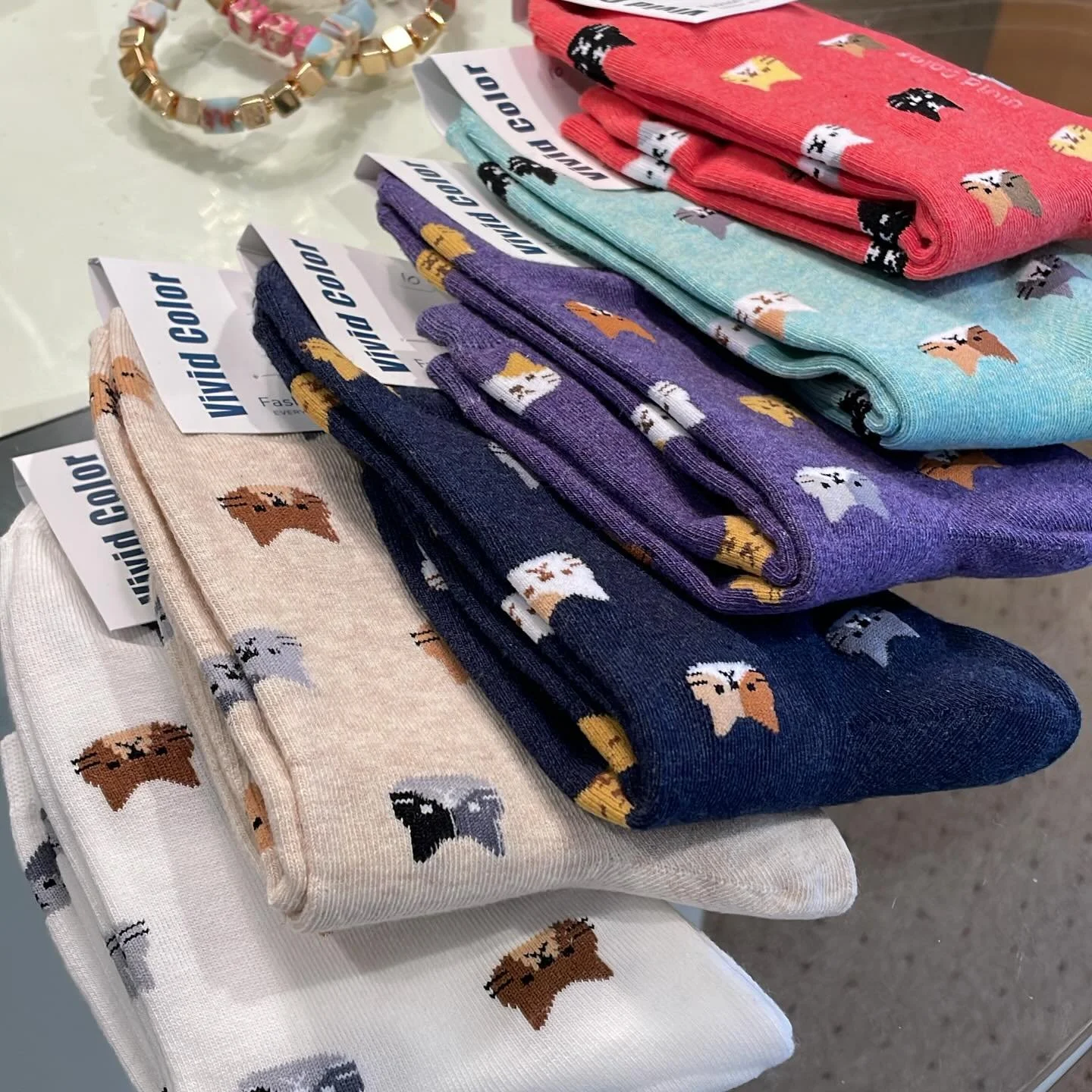 Socks has been refreshed! This sun has us craving more color from head to toe 🧦