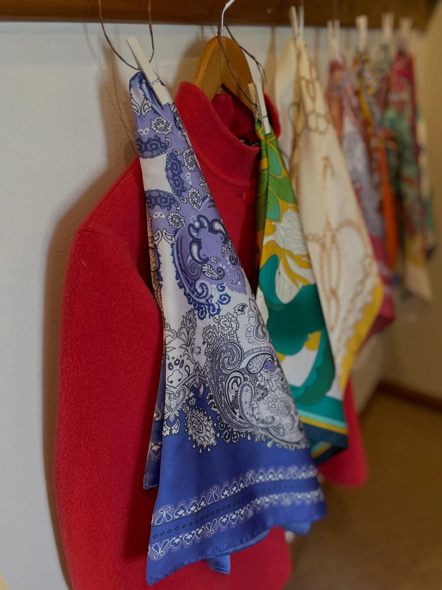Add some color to your wardrobe with one of our beautiful scarves.