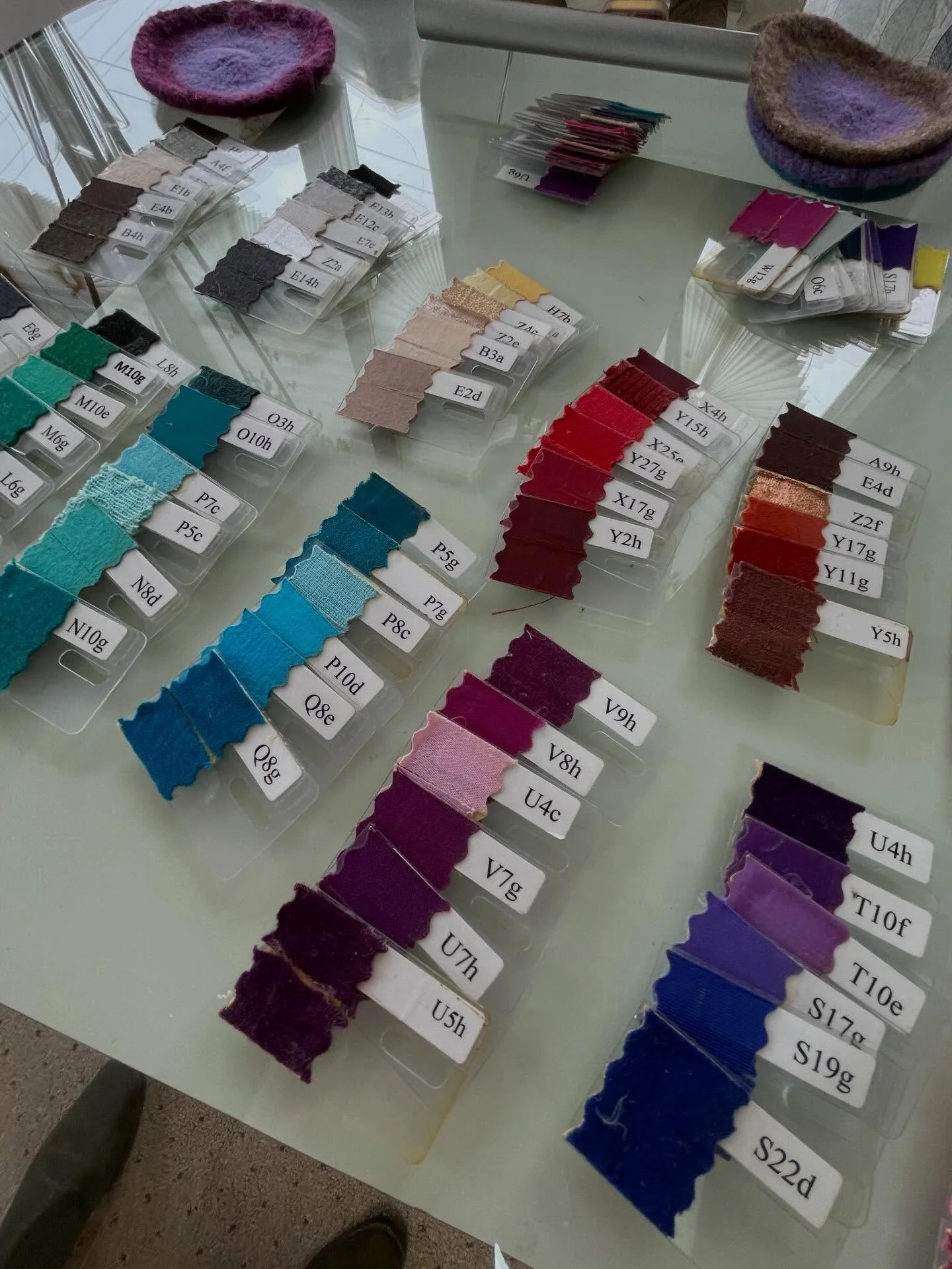 Color Charting this am!