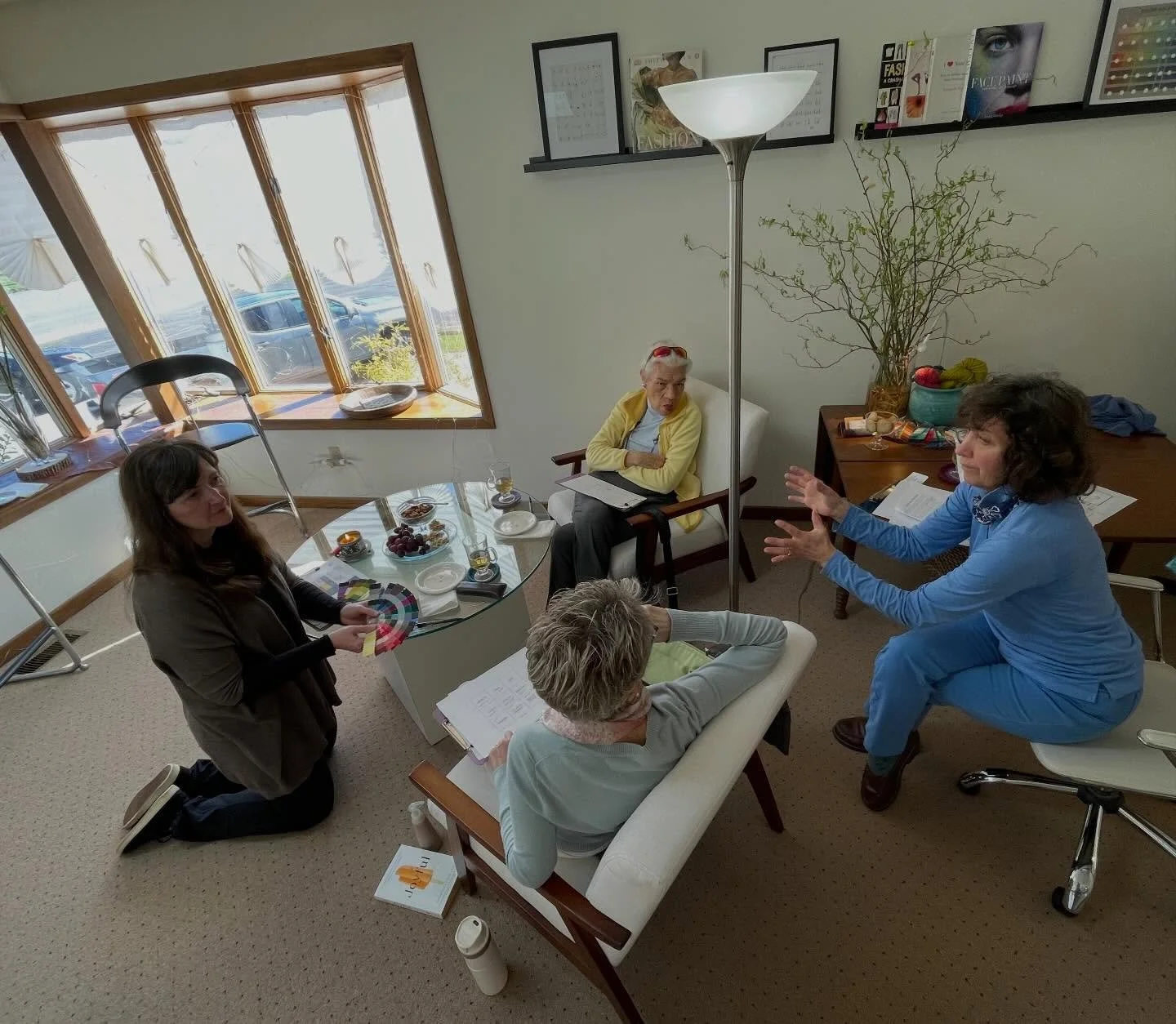 Nature informs our color palette @cascade.feng.shui