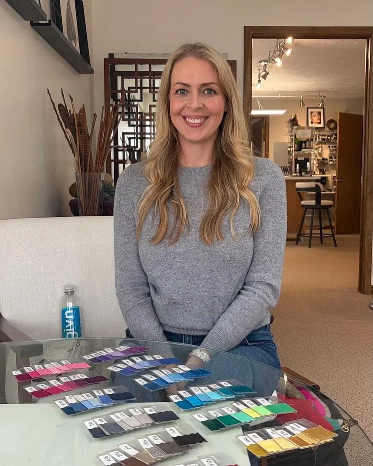 Color Charting Galore
only at The Leslie Studio

Our Colors are the gateway to our style!  Knowing our colors frees us from the tyranny of trends, empowers us to resist the pressure of being who we are not, reveals who we really are, opening the gate
