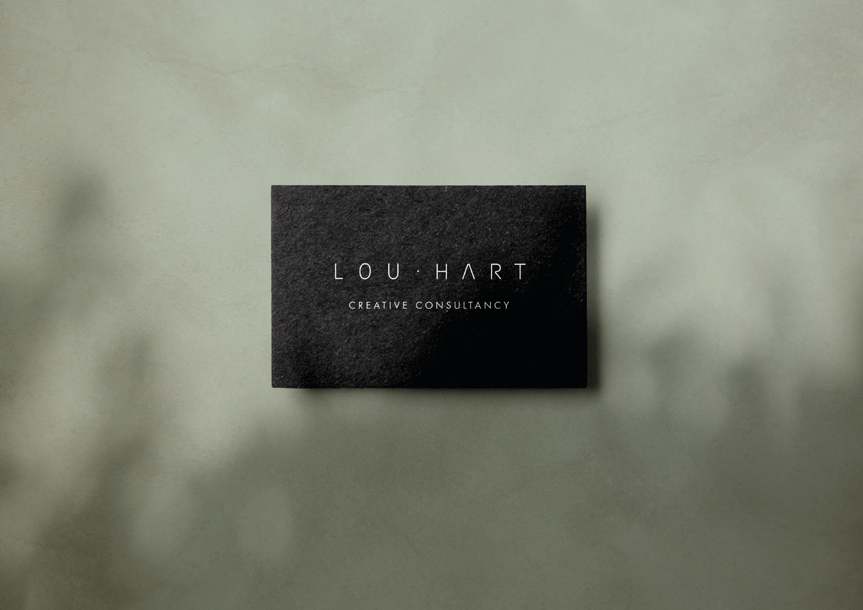 Contemporary logo for Lou Hart Consultancy