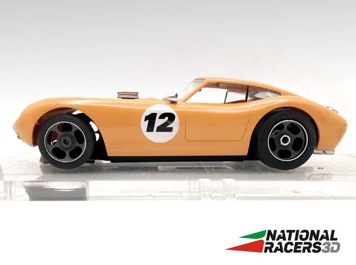 3DP Chassis for MRRC Kellison J-4R (AiO-Inline) by NationalRacers3D