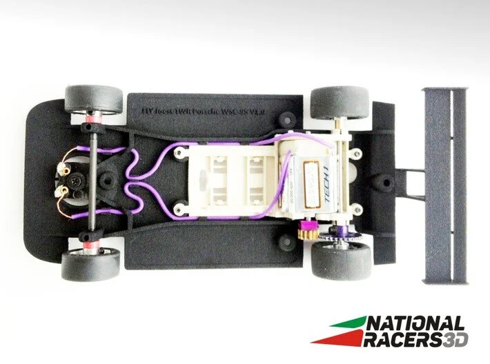 3DP chassis - Fly Joest TWR Porsche WSC 95 (SW/IN) by NationalRacers3D