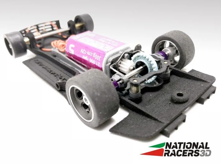 3DP Chassis for Fly Marcos LM600 (AW/SW/Inline) by NationalRacers3D