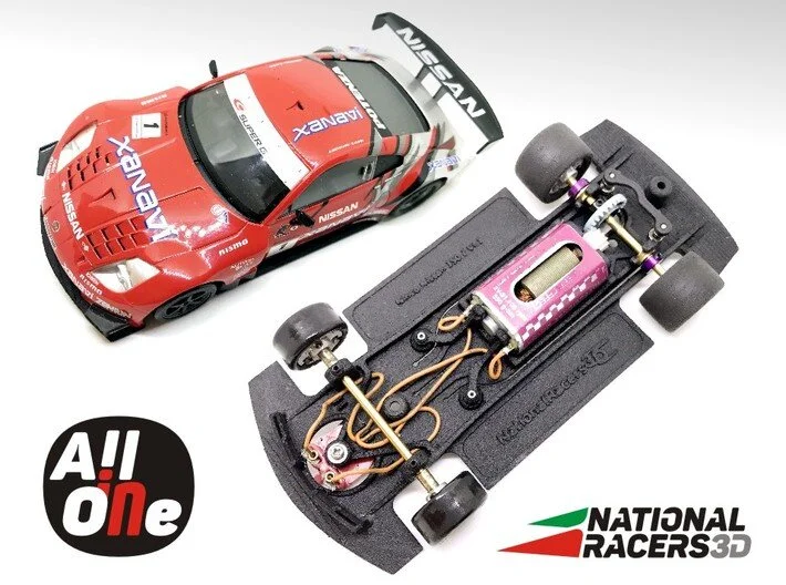 3DP Chassis for NINCO Nissan 350Z (AiO-In) by NationalRacers3D