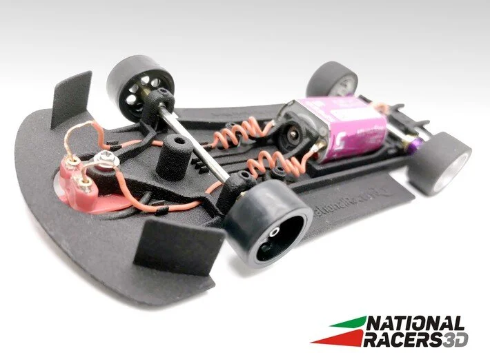 3DP Chassis for NINCO Ferrari 360 Modena (AiO-In) by NationalRacers3D