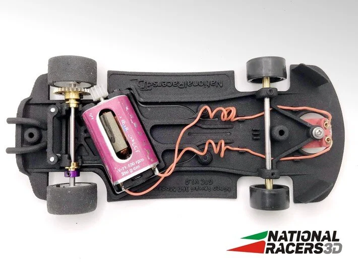 3DP Chassis for NINCO Ferrari 360 Modena (AiO-AW) by NationalRacers3D