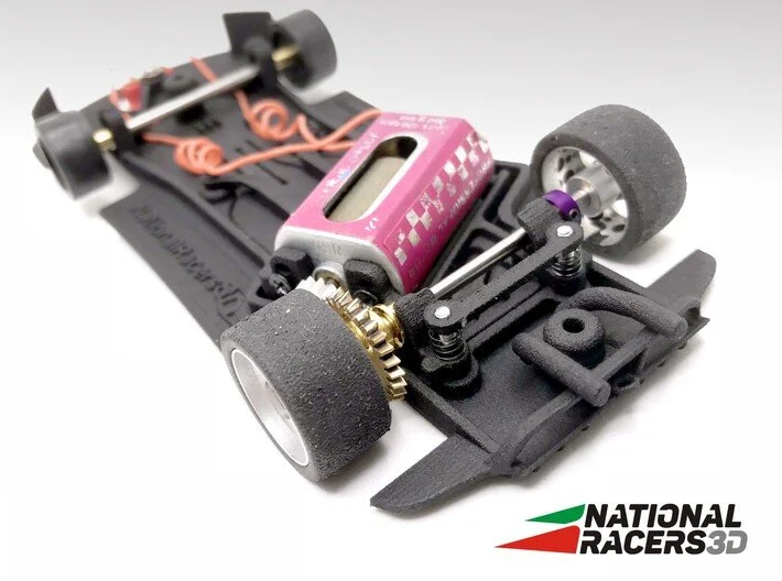 3DP Chassis for NINCO Ferrari 360 Modena (AiO-AW) by NationalRacers3D