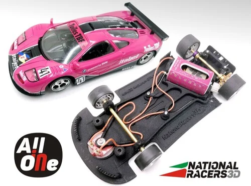 Voiture Miniature Ninco 1/32 - McLaren F1 GTR 'A Day Off' - Réf. 50188 - Modèle D'occasion