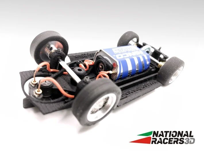 3DP Chassis for NINCO Porsche 356 (AiO-In) by NationalRacers3D