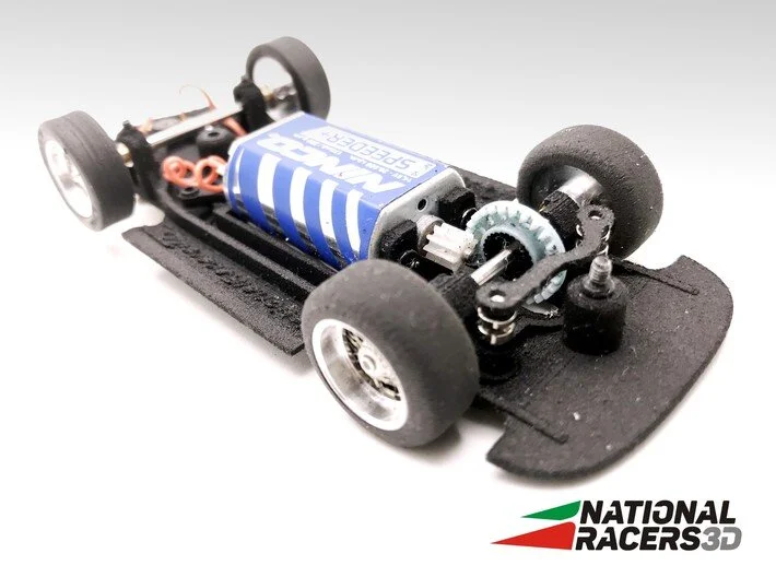 3DP Chassis for NINCO Porsche 356 (AiO-In) by NationalRacers3D