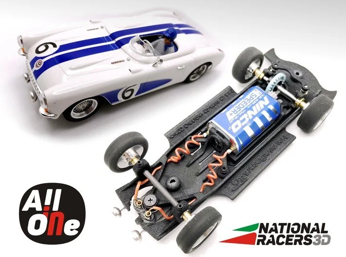 3DP Chassis for NINCO Chevrolet Corvette C1 (AiO-In) by
