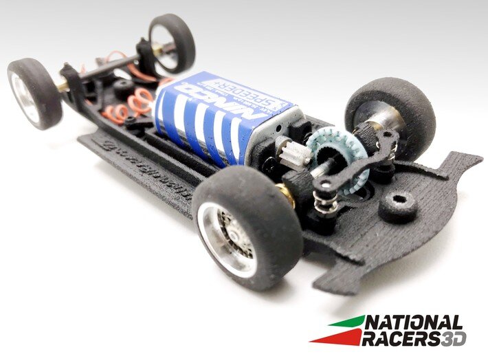 3DP Chassis for NINCO Chevrolet Corvette C1 (AiO-In) by