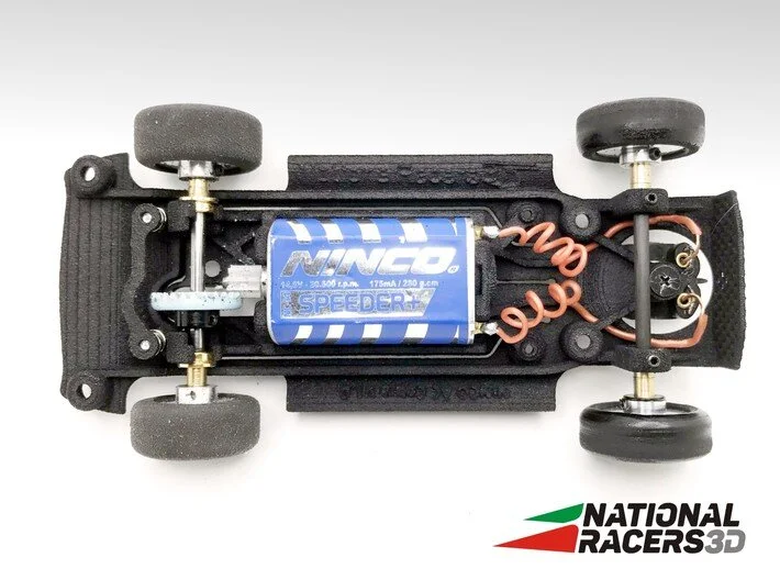 3DP Chassis for NINCO AC Cobra (AiO-In) by NationalRacers3D