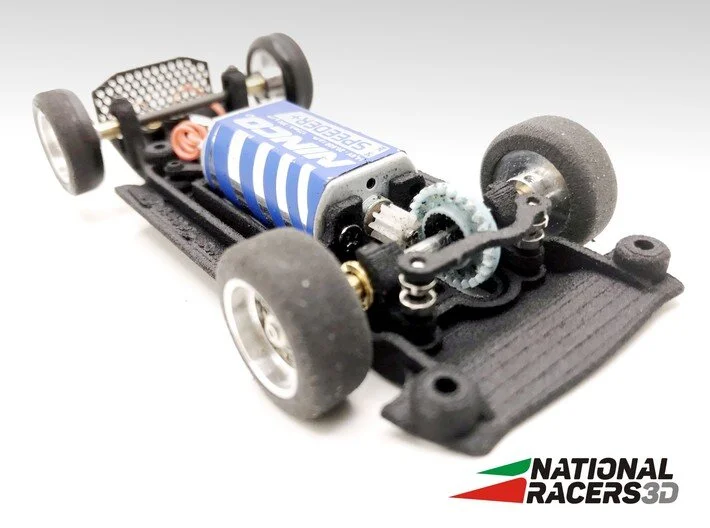3DP Chassis for NINCO AC Cobra (AiO-In) by NationalRacers3D