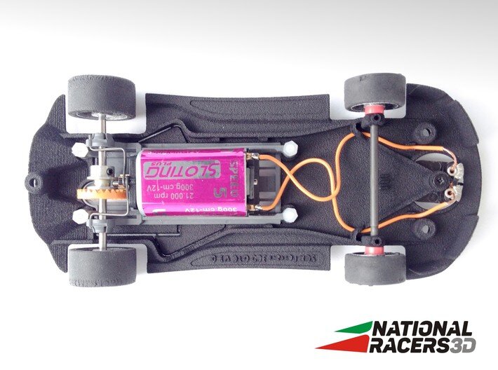 reraページ 3DP Chassis for SCX Ferrari 360 GTC (AW/SW/Inline) by