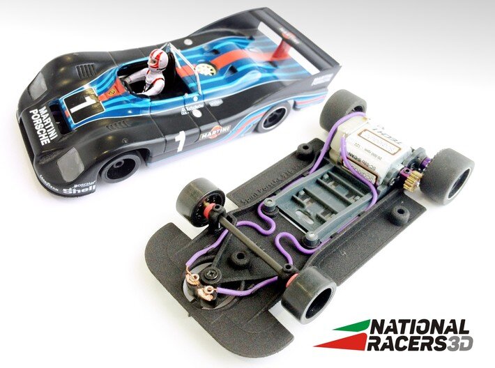 3DP Chassis for Spirit Porsche 936 (SW/Inline) by NationalRacers3D