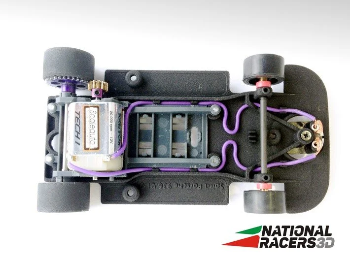 3DP Chassis for Spirit Porsche 936 (SW/Inline) by NationalRacers3D